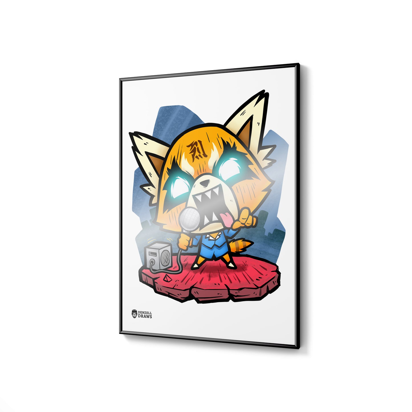 Heavy Metal Panda - Art Print