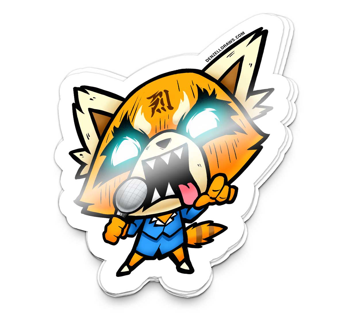 Heavy Metal Panda - Sticker