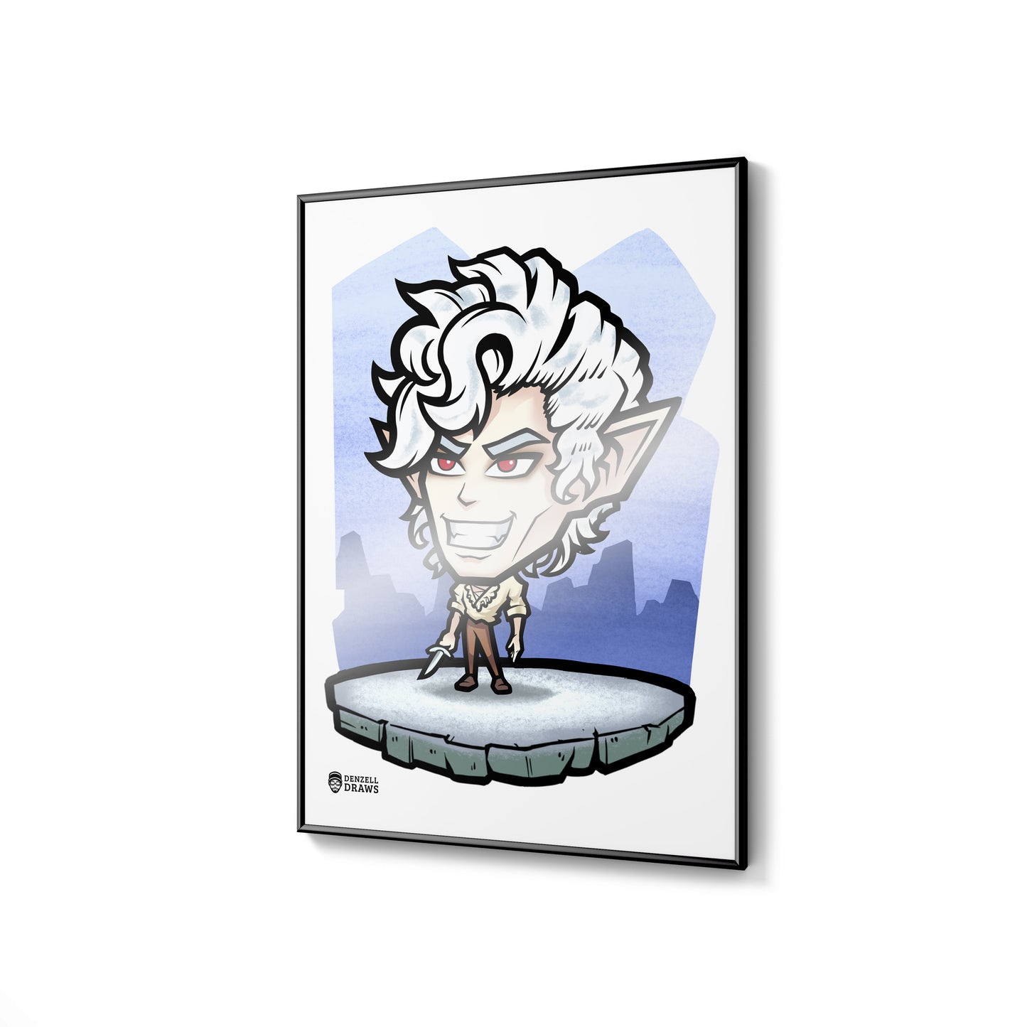 Quippy Vampire - Art Print