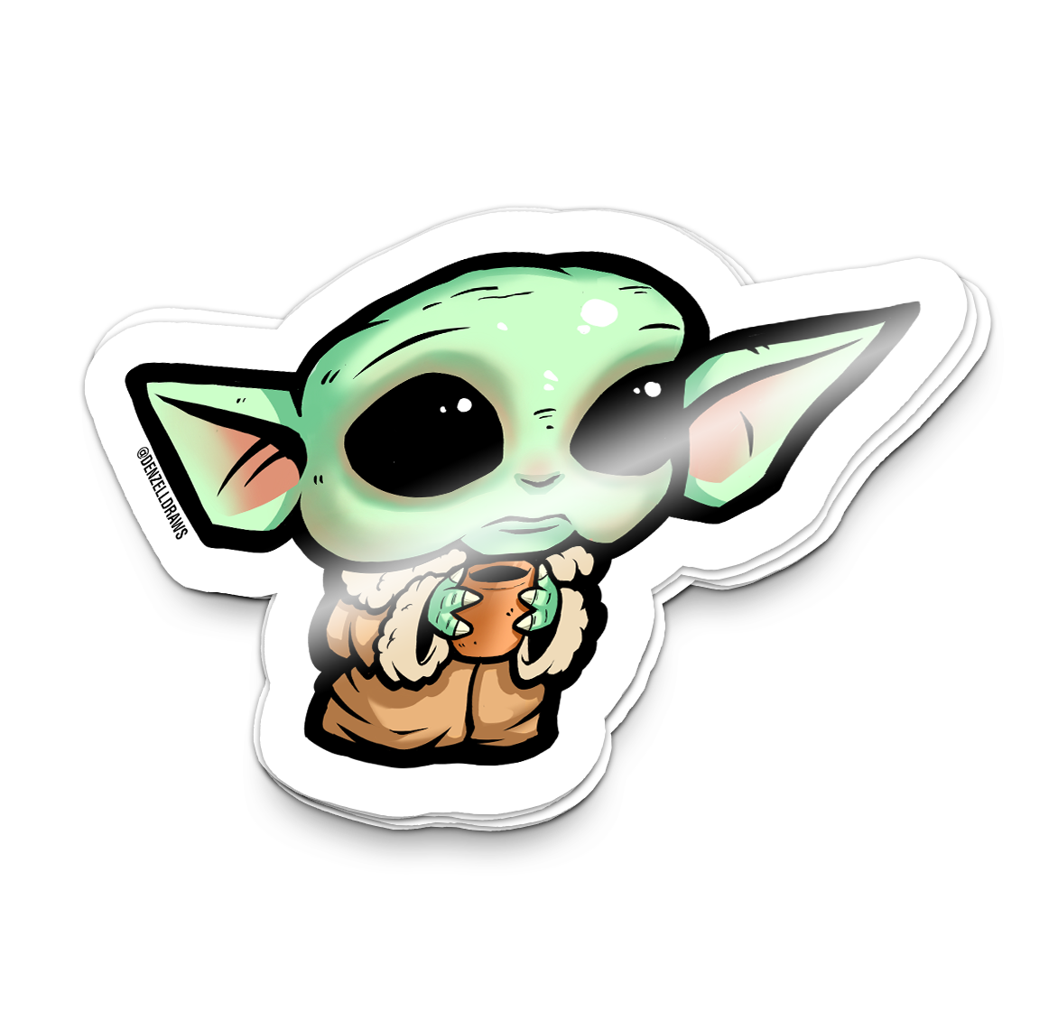 Baby Force Alien- Sticker