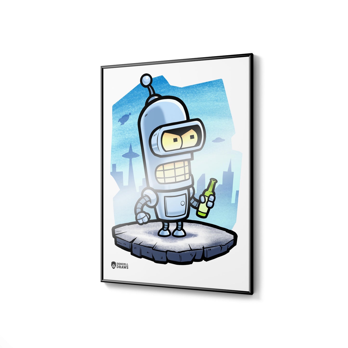 Vulgar Robot - Art Print