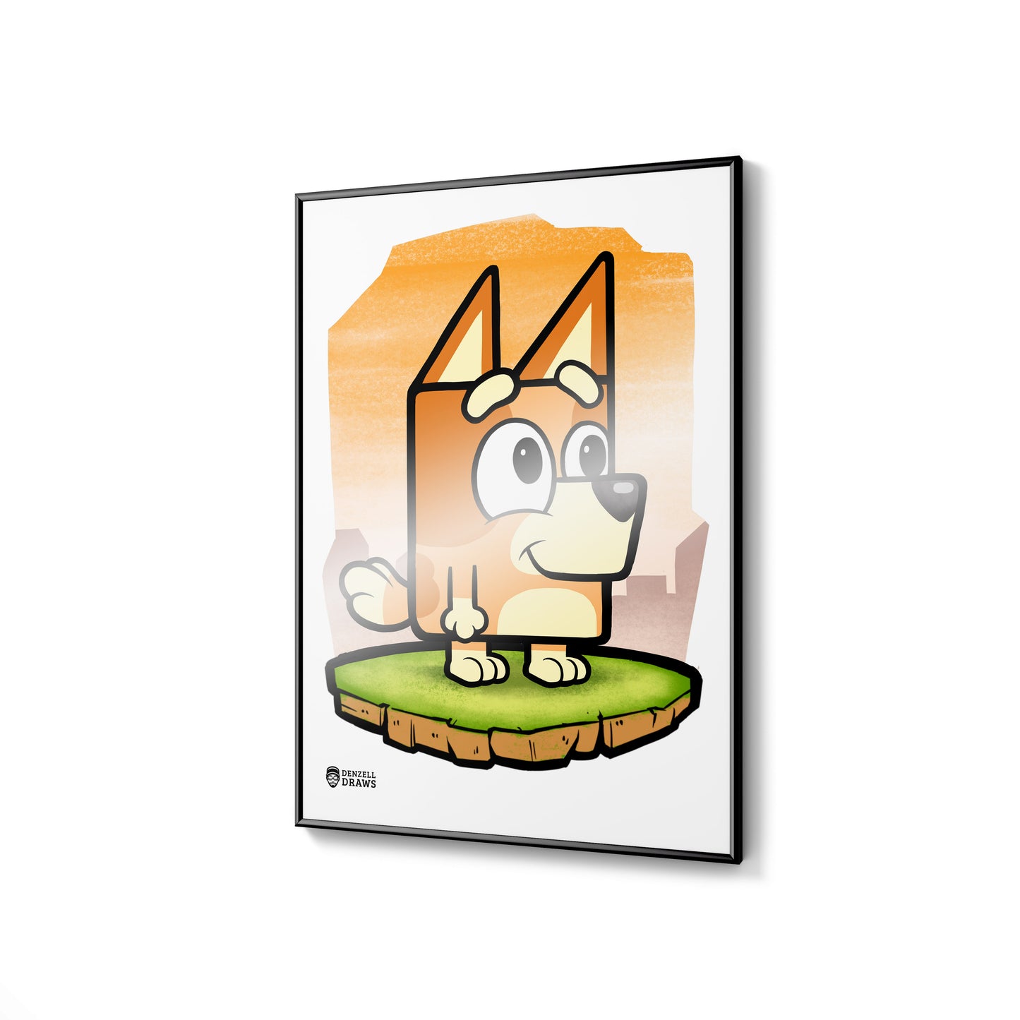 Heeler Dog 2 - Art Print
