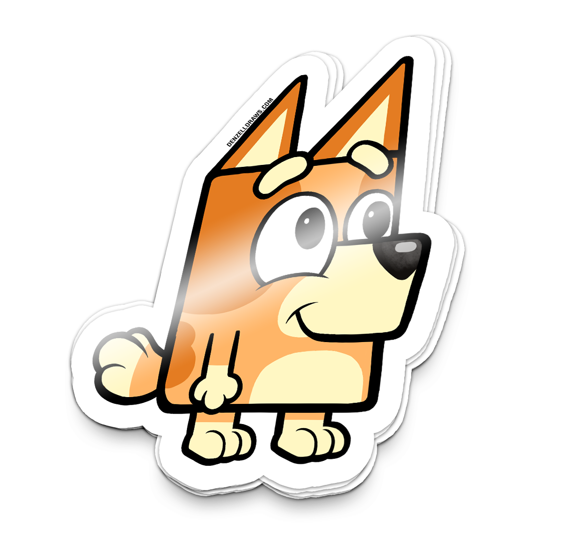 Heeler Dog 2 - Sticker