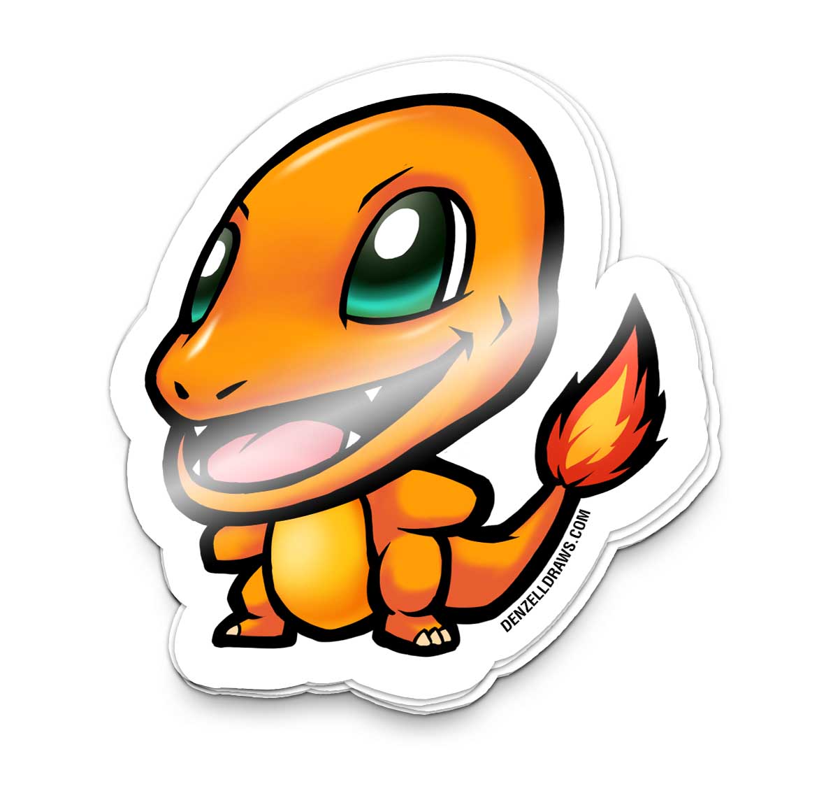 Fire Lizard - Sticker