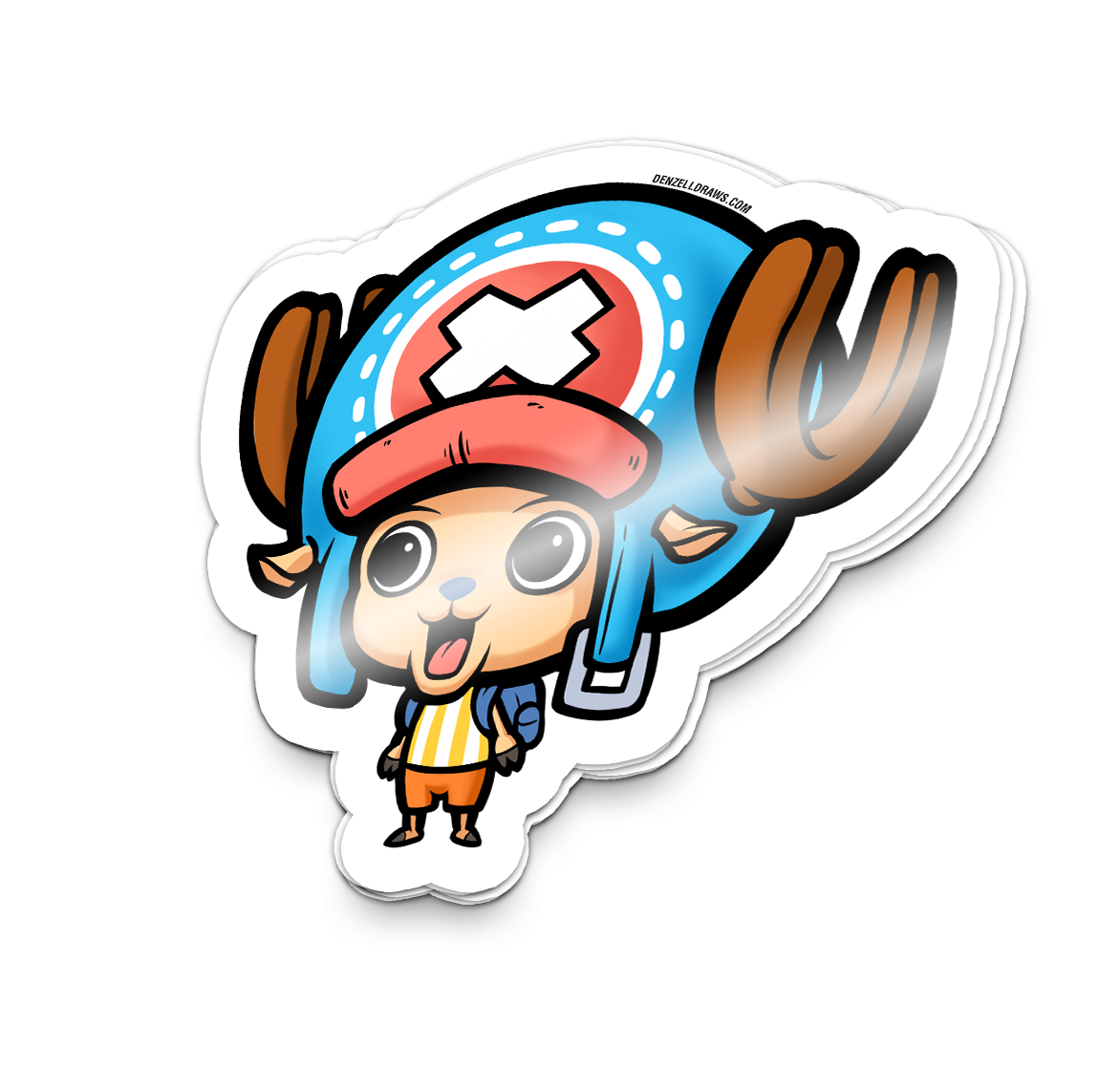 Moose Pirate - Sticker