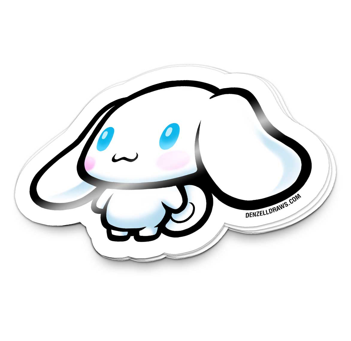 Honey Bun Dog - Sticker