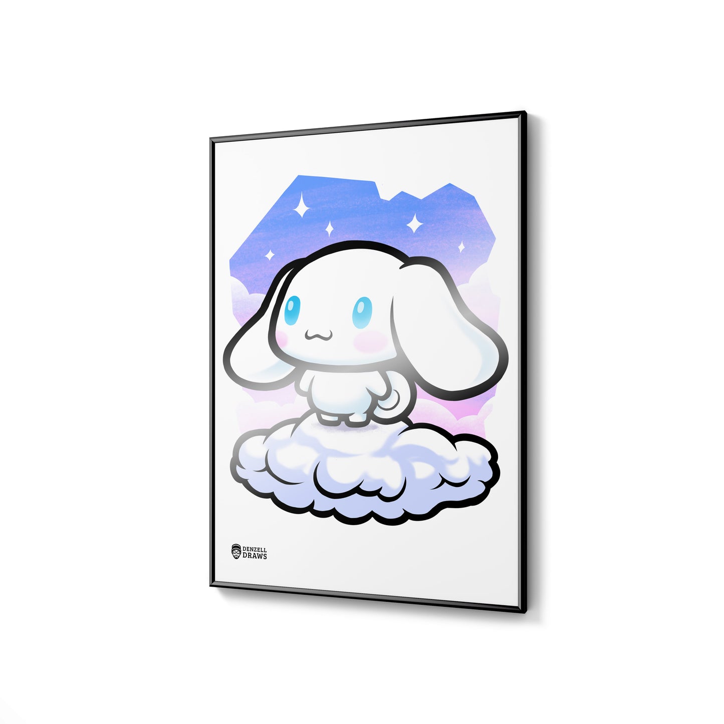 Honey Bun Dog - Art Print