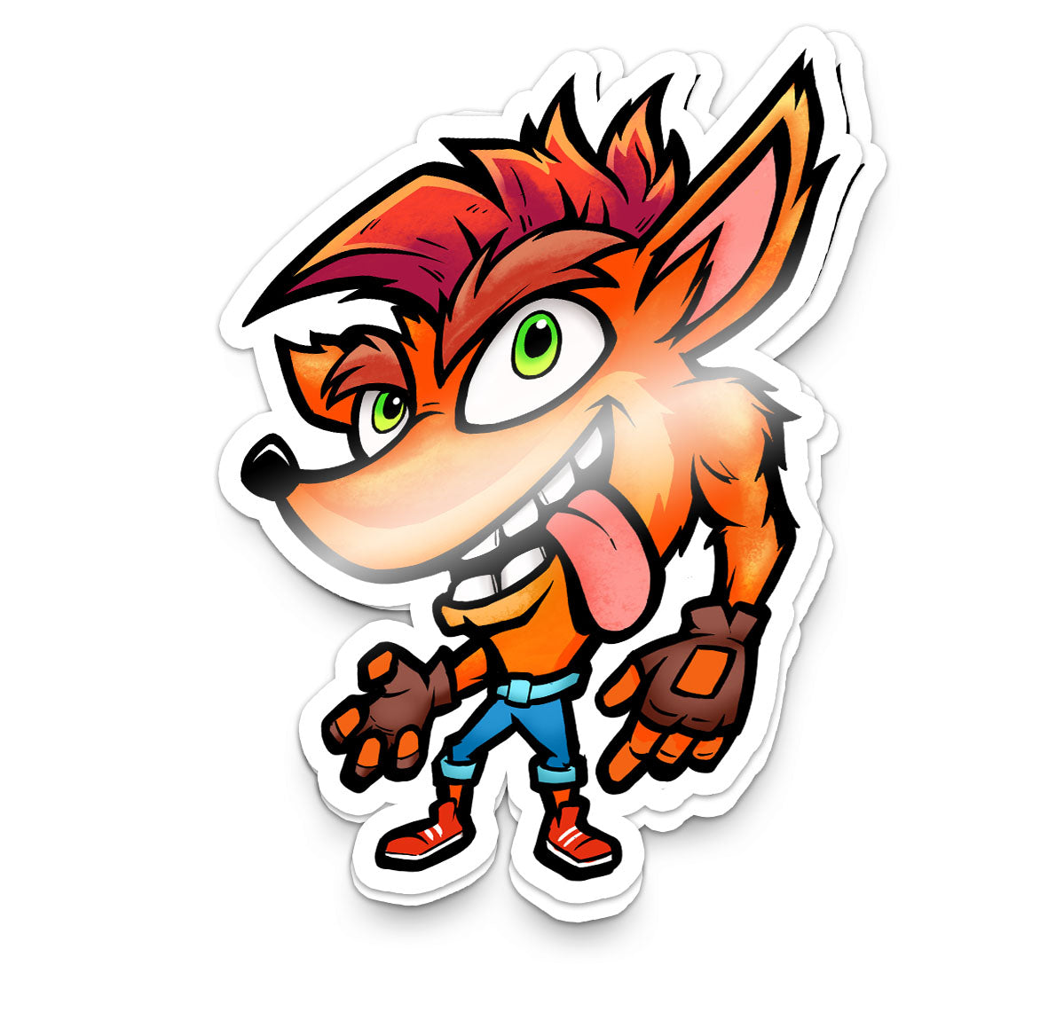 Wumpa Hero - Sticker