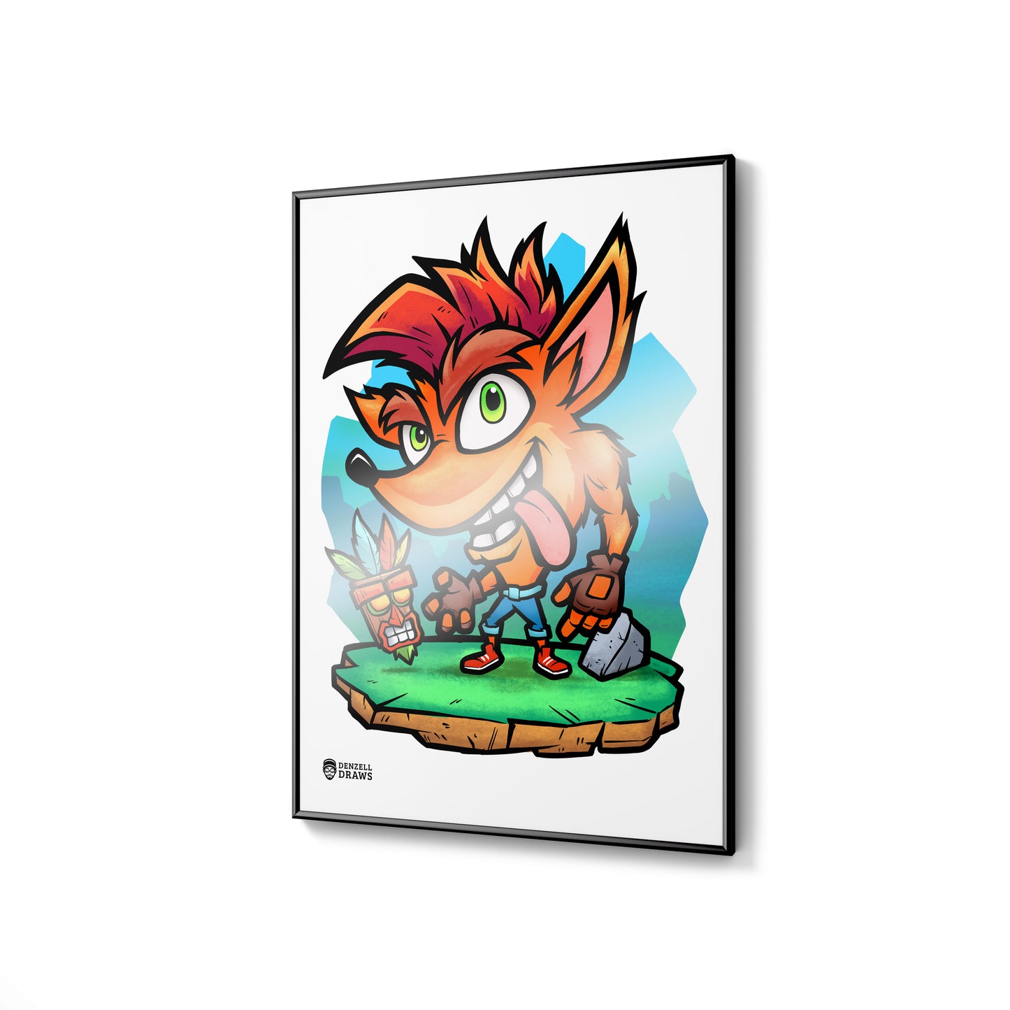Wumpa Hero - Art Print