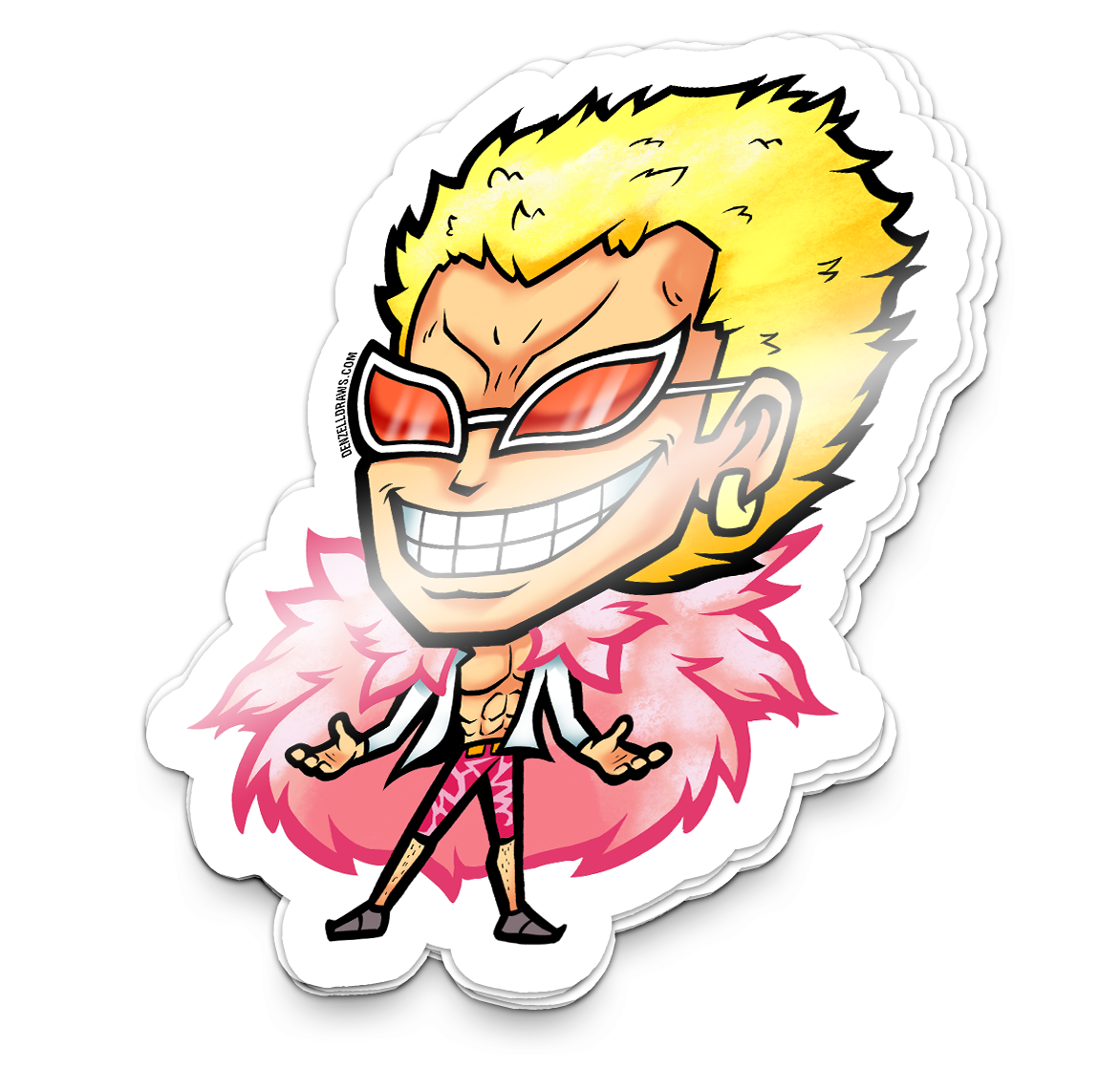 Flashy Pirate - Sticker