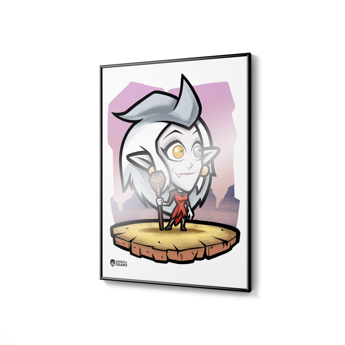 Bird Witch - Art Print
