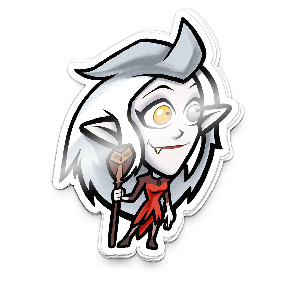 Bird Witch - Sticker