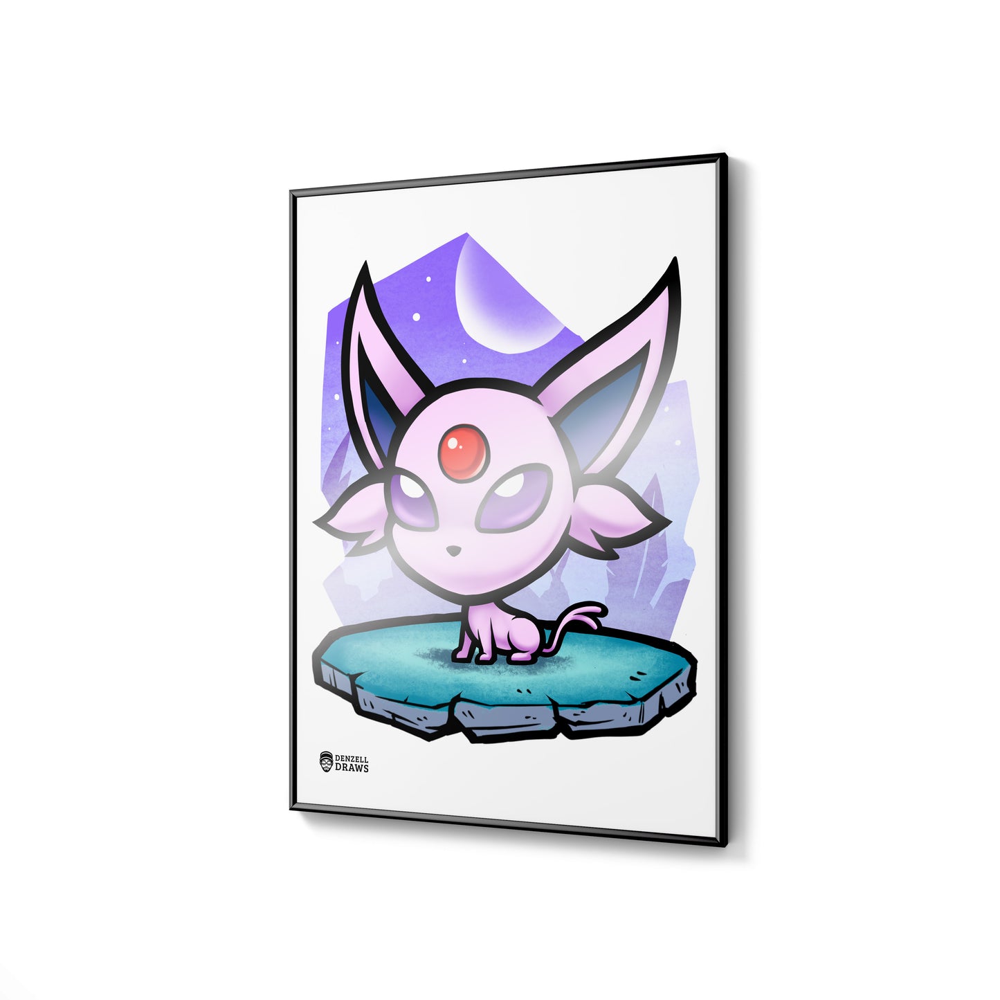 Psychic Fox - Art Print