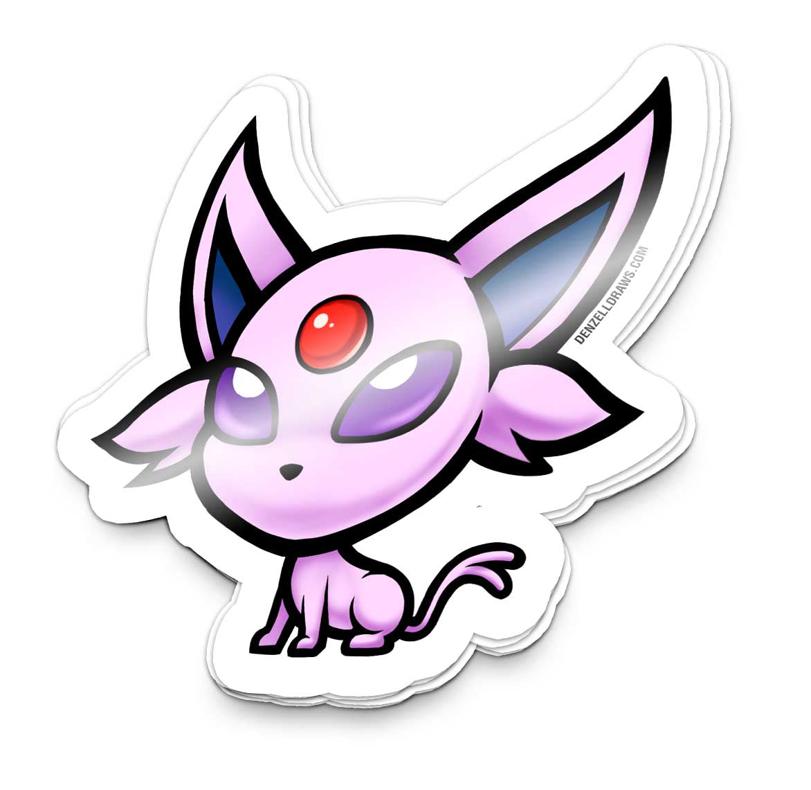 Psychic Fox - Sticker