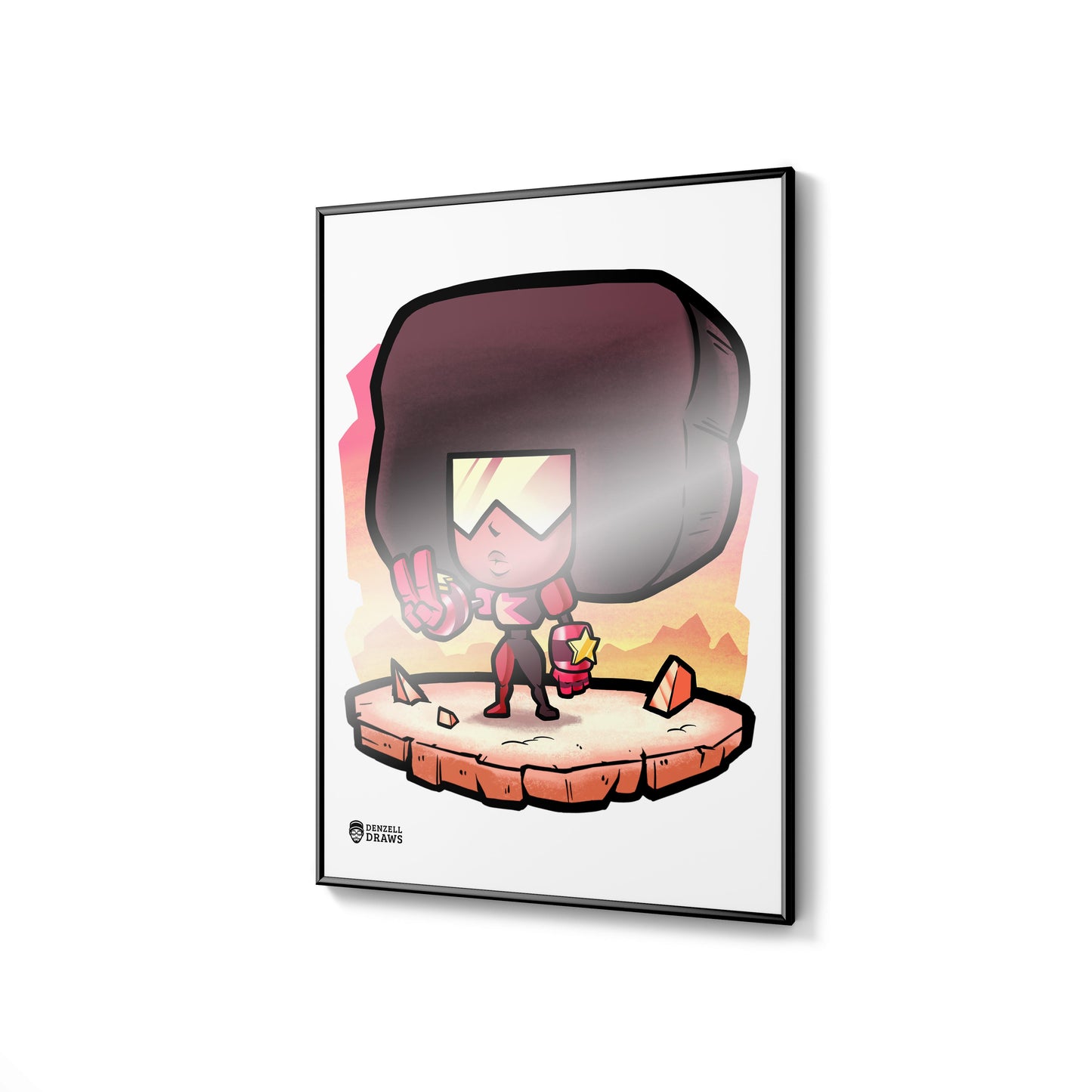 Crystal Warrior 1 - Art Print