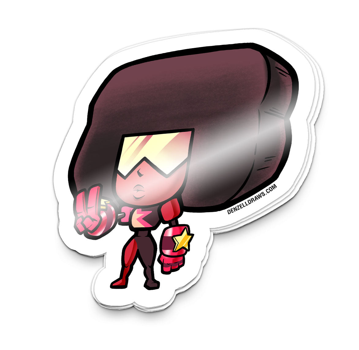 Crystal Warrior 1 - Sticker