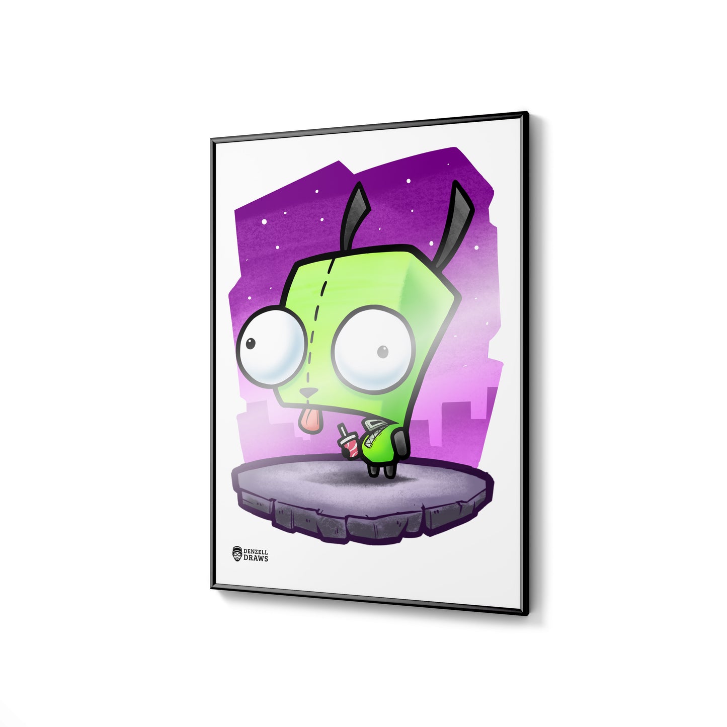 Irken Alien Dog - Art Print