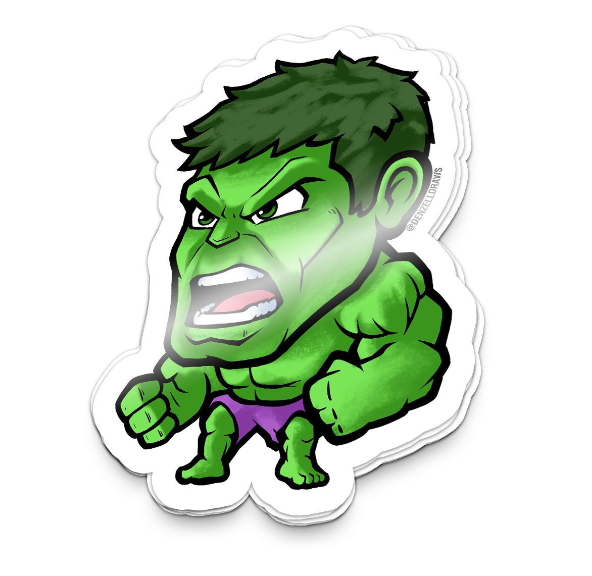 Angry Dude - Sticker
