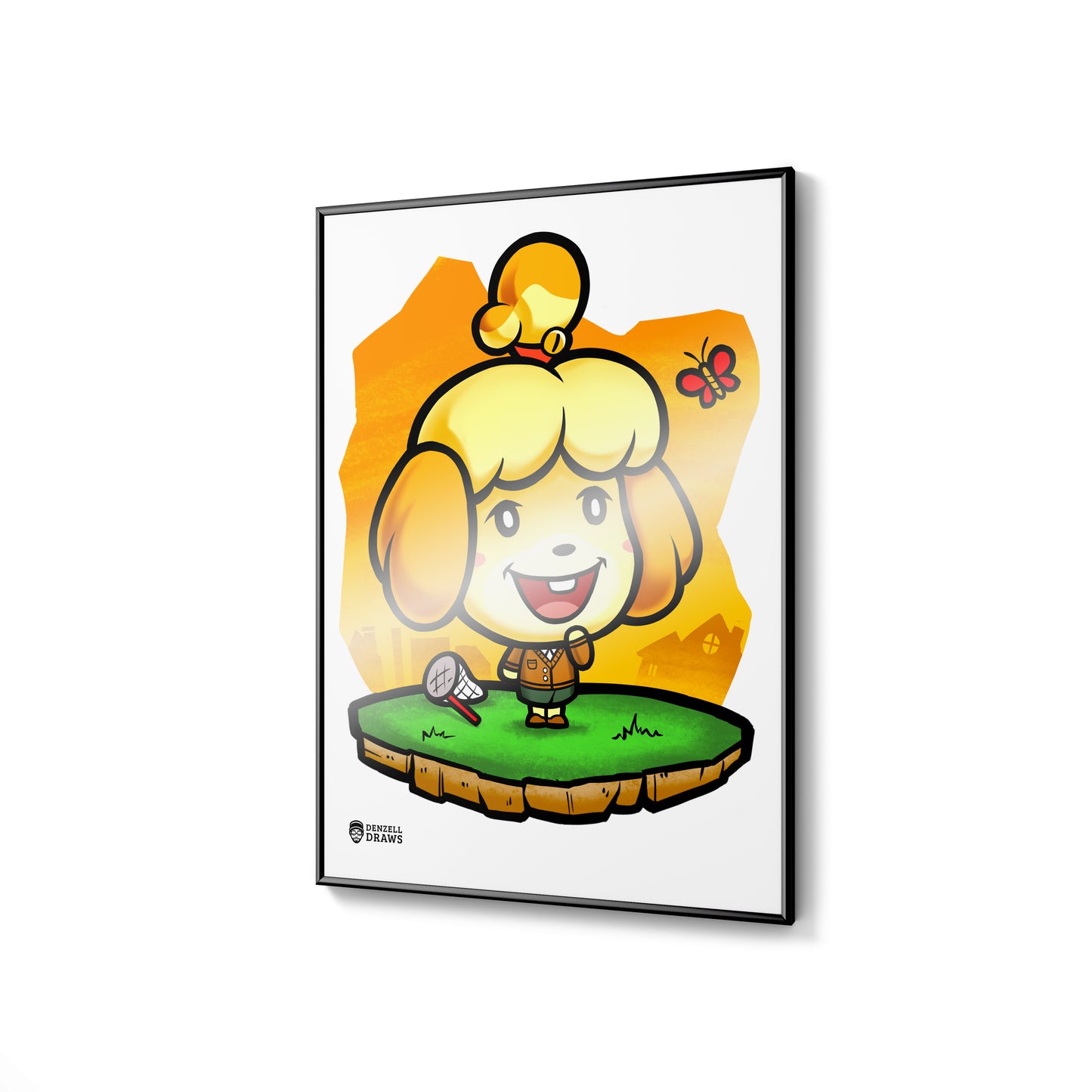 Town Villager - Art Print