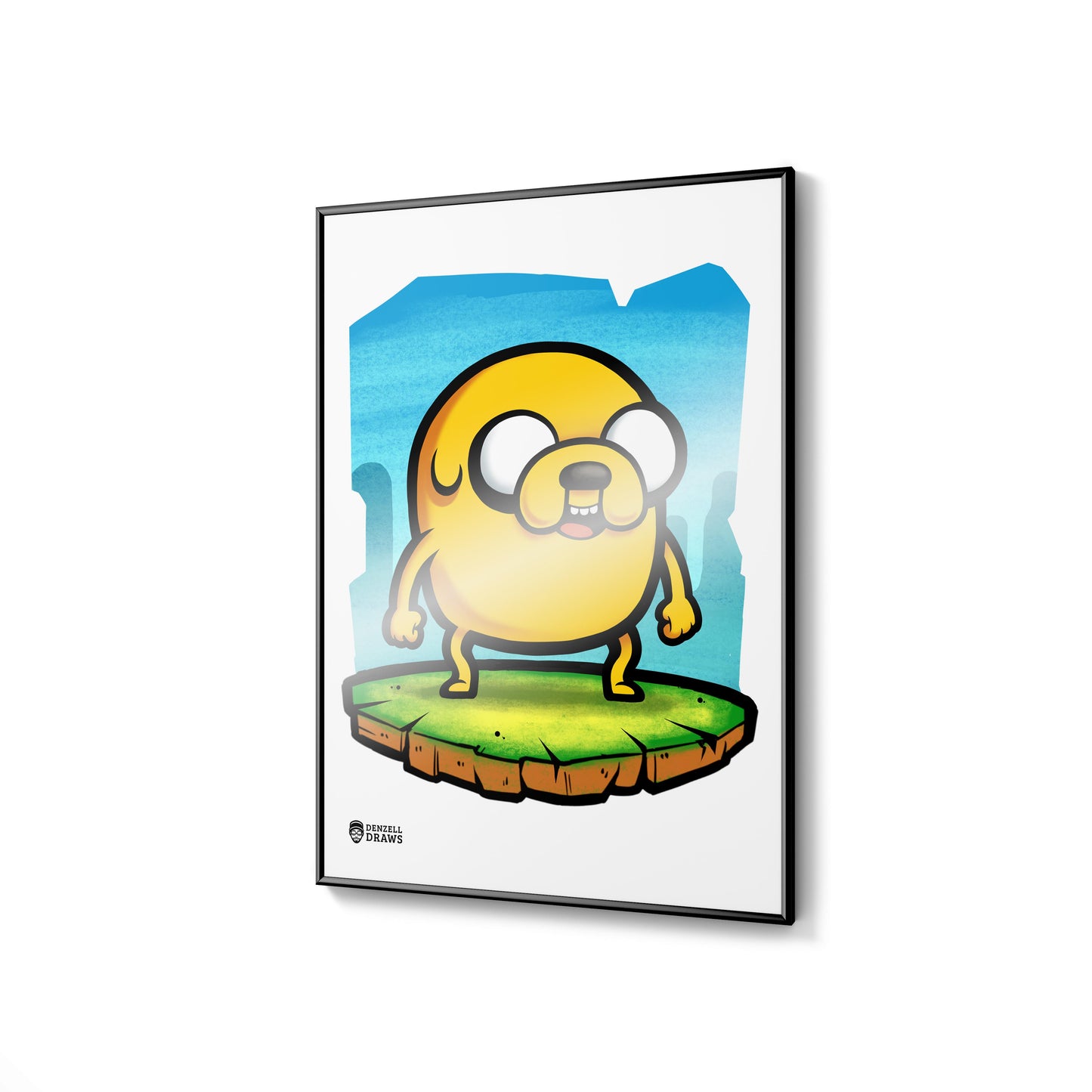 Stretchy Dog - Art Print