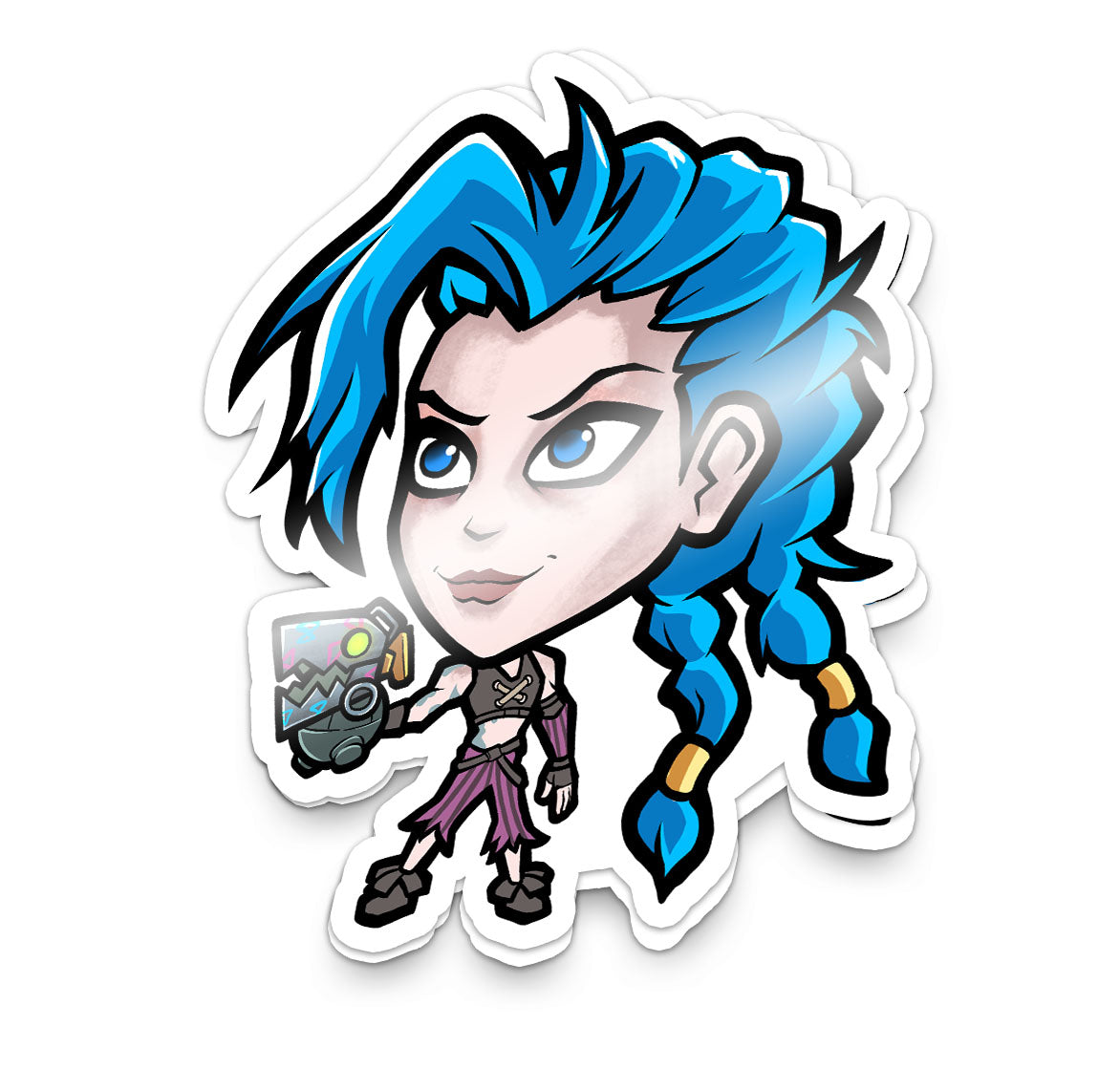Shimmer Girl - Sticker
