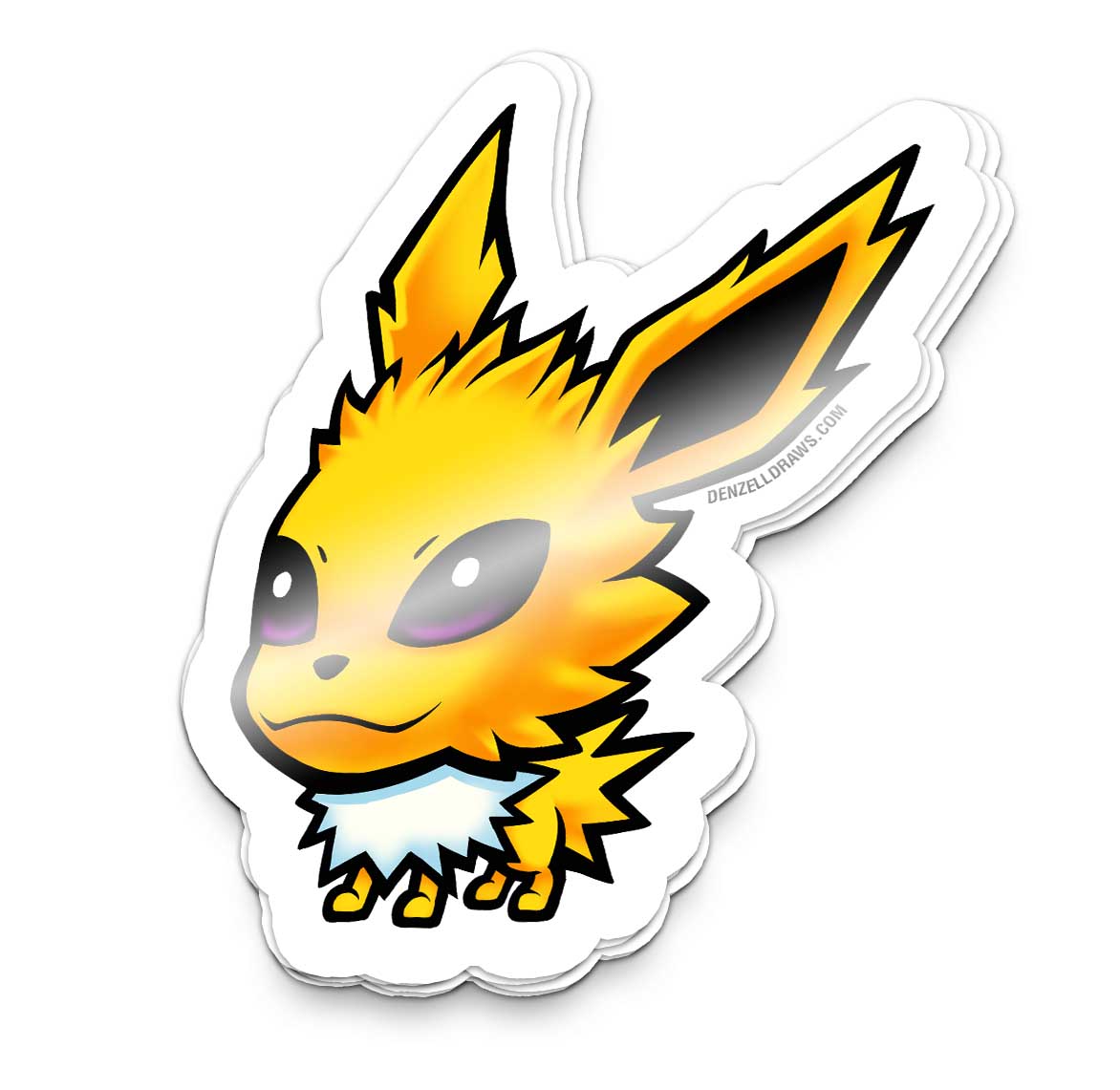 Electric Fox - Sticker