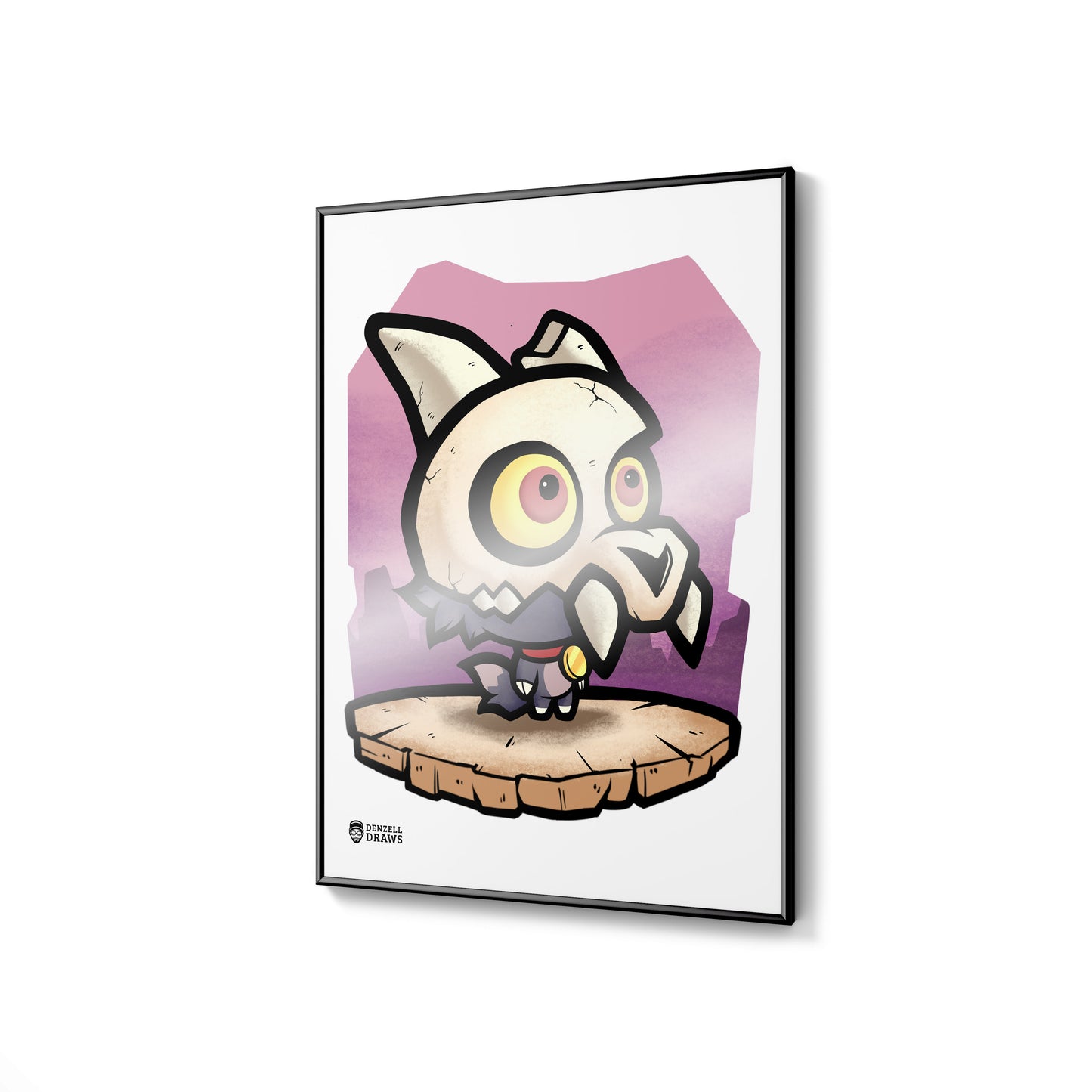 Skull Demon - Art Print