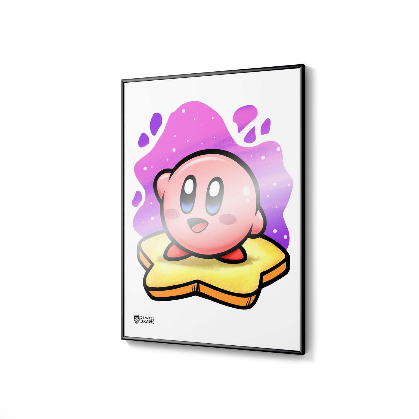 Pink Puff Warrior - Art Print