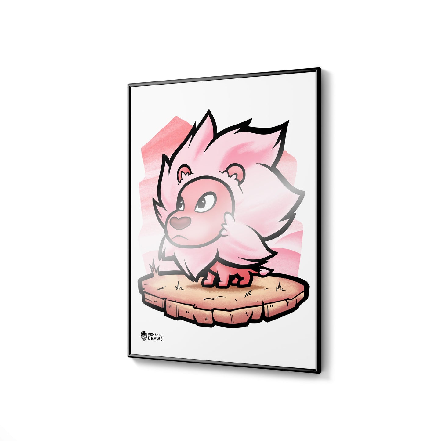 Crystal Feline - Art Print