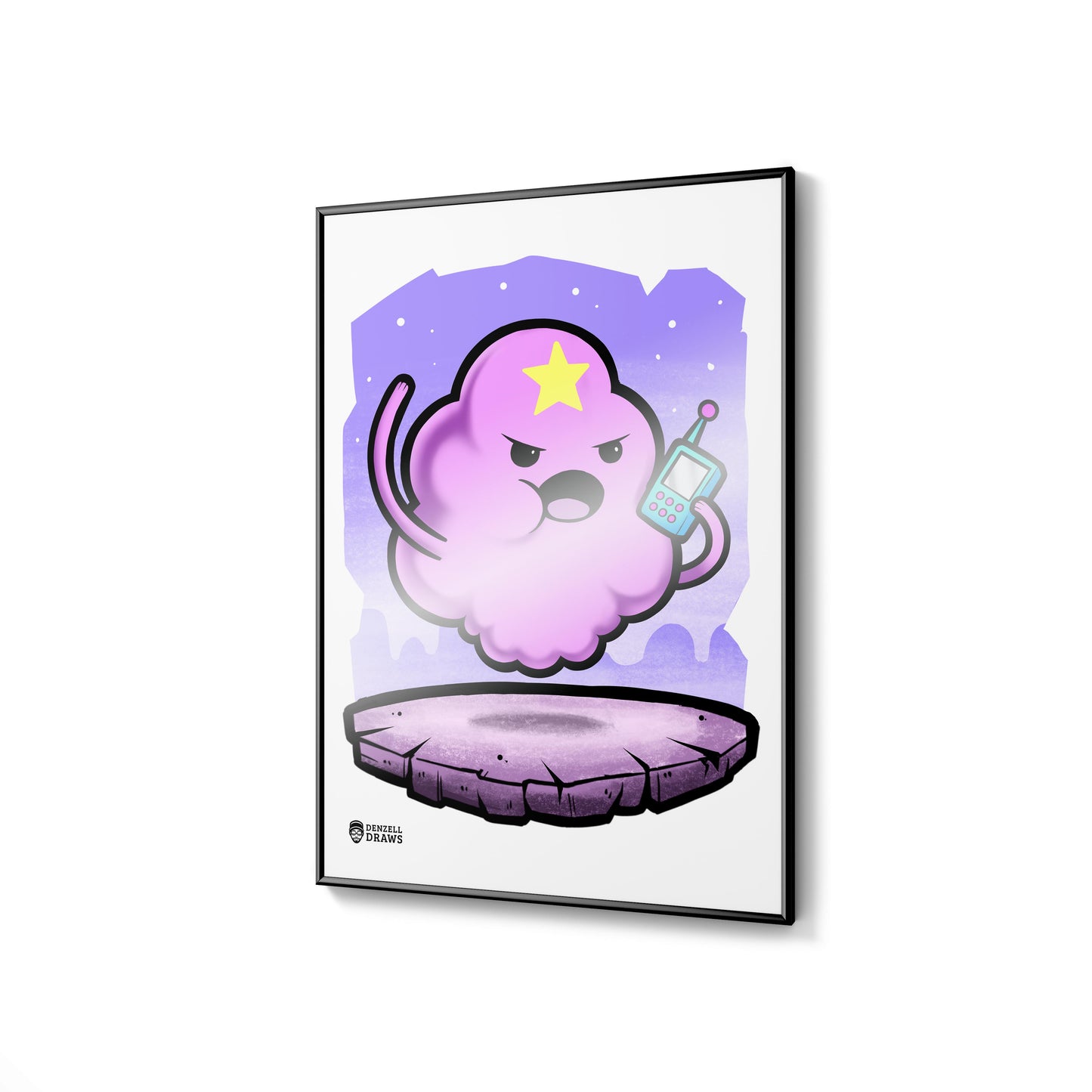 Globble Cloud - Art Print