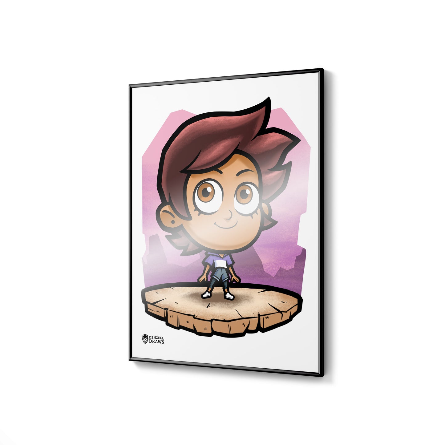 Witchy Girl - Art Print