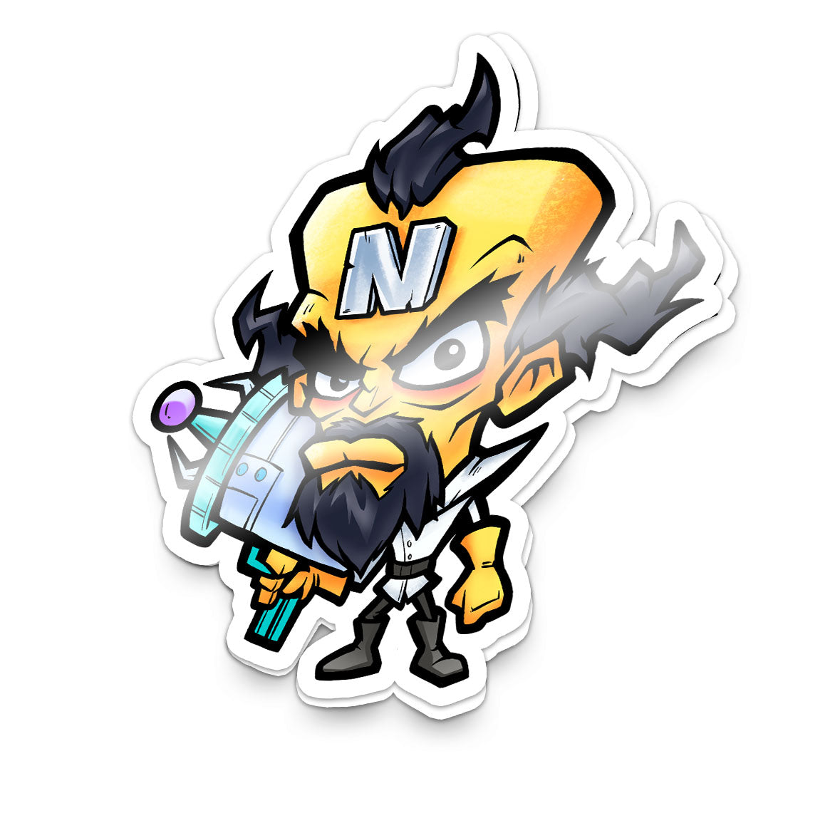 Wumpa Villain - Sticker