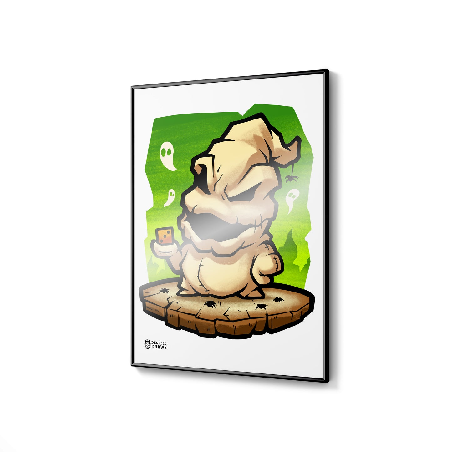 Burlap Sack Monster - Art Print