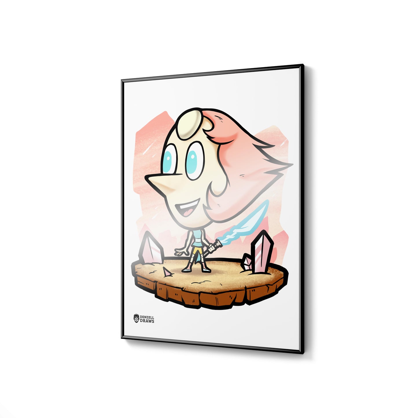 Crystal Warrior 3 - Art Print