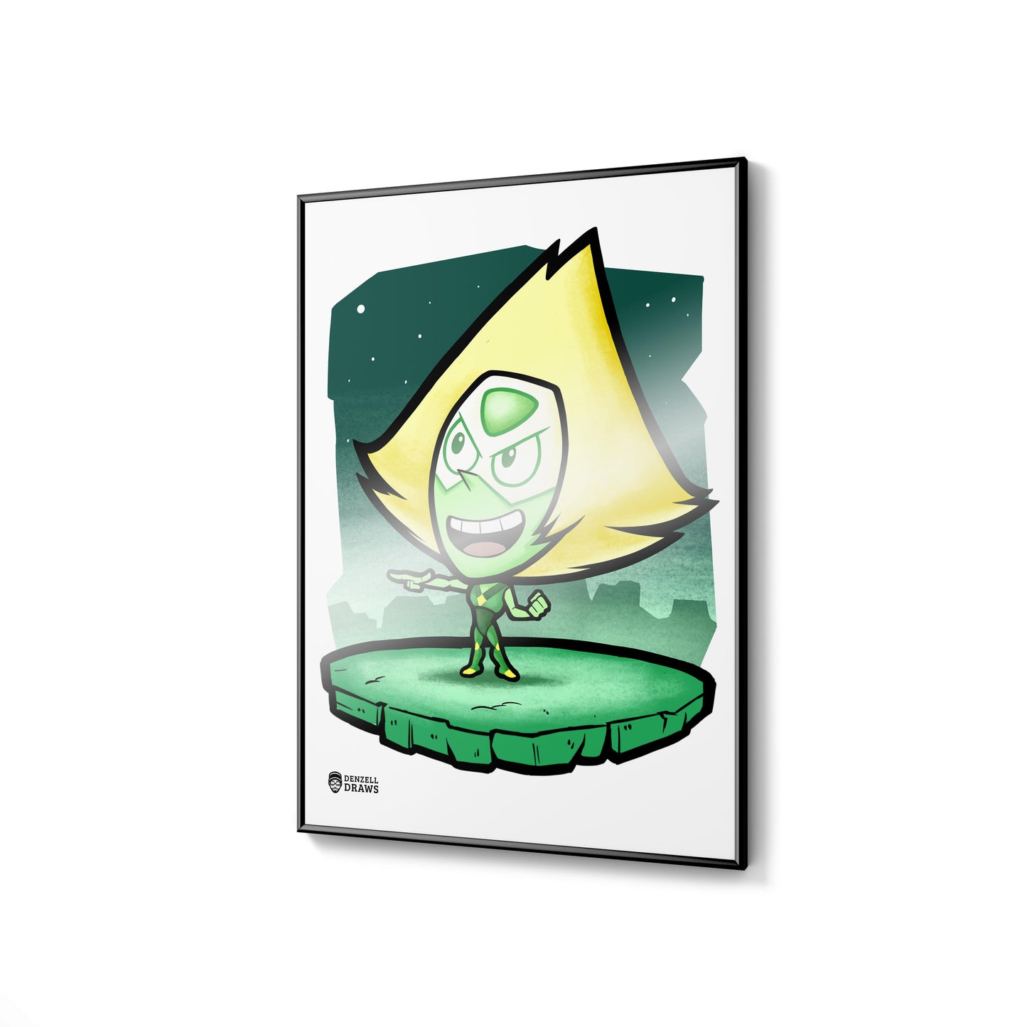 Crystal Warrior 4 - Art Print