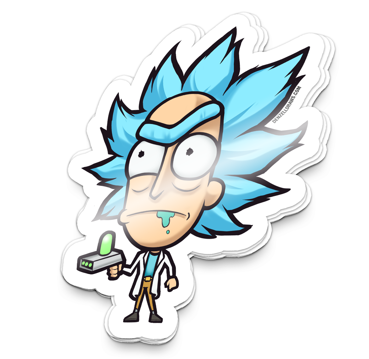 Drunken Scientist - Sticker