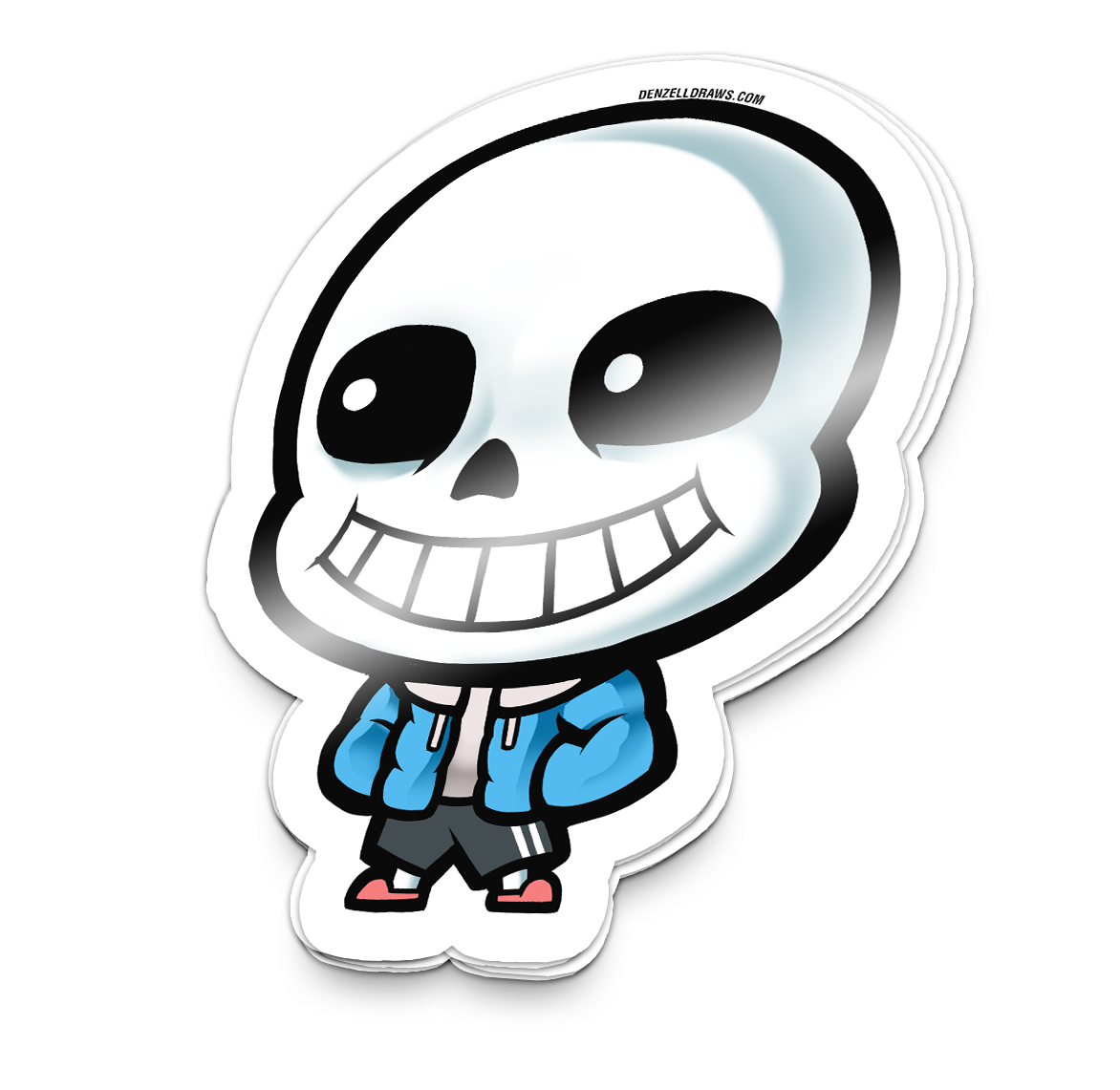 Chill Skeleton - Sticker