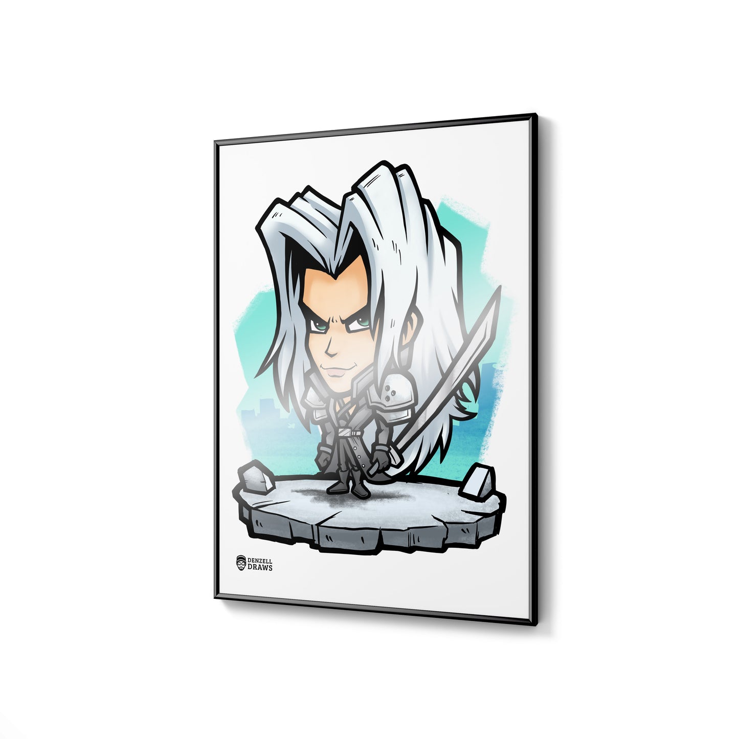 One Winged Angel - Art Print