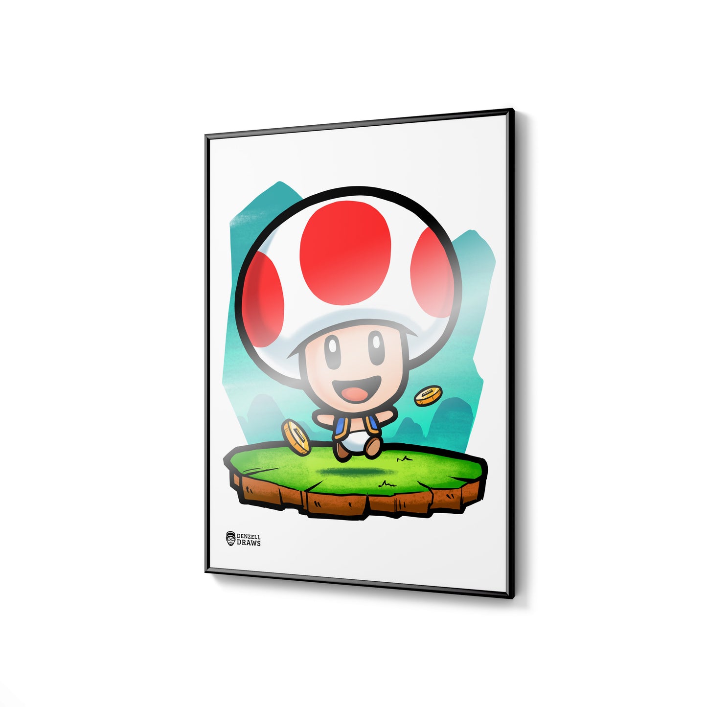 Mushroom Boy - Art Print