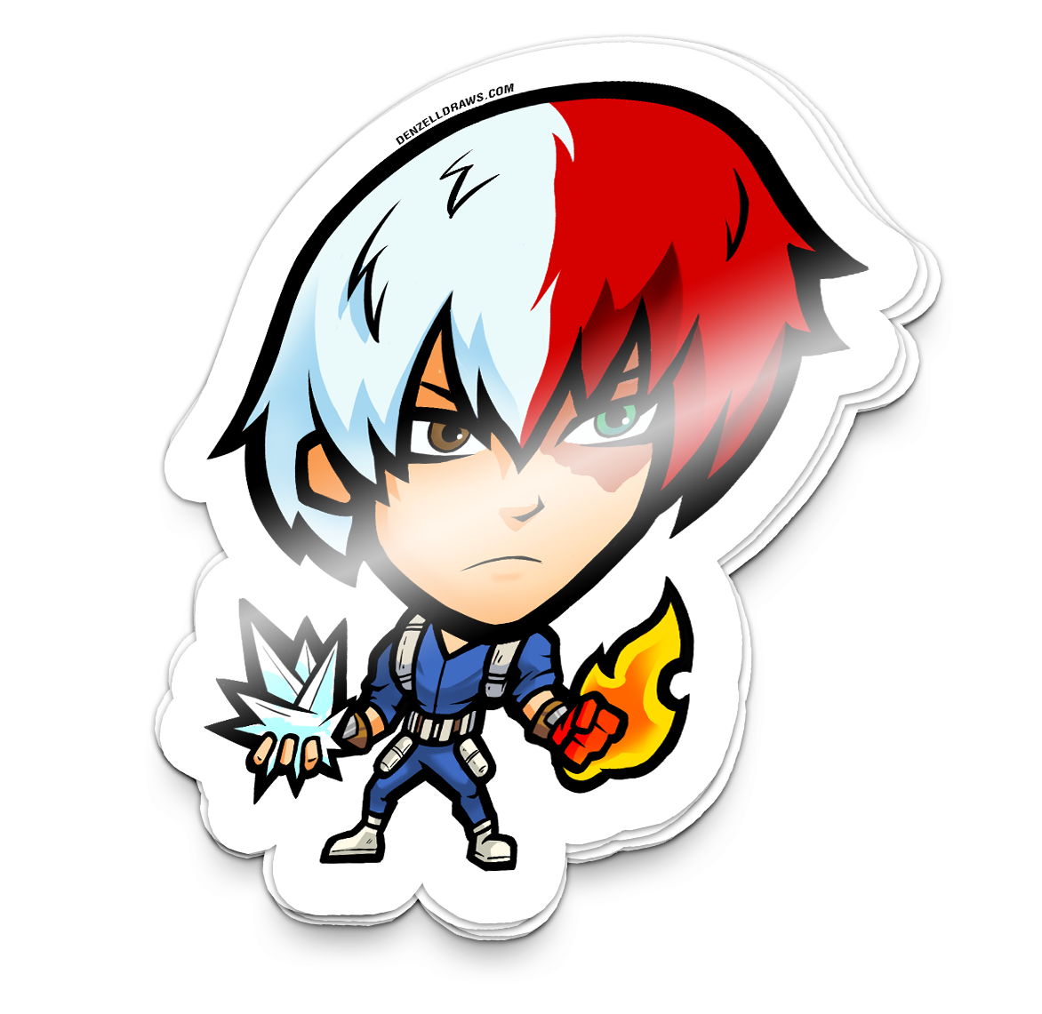 Ice Fire Hero - Sticker