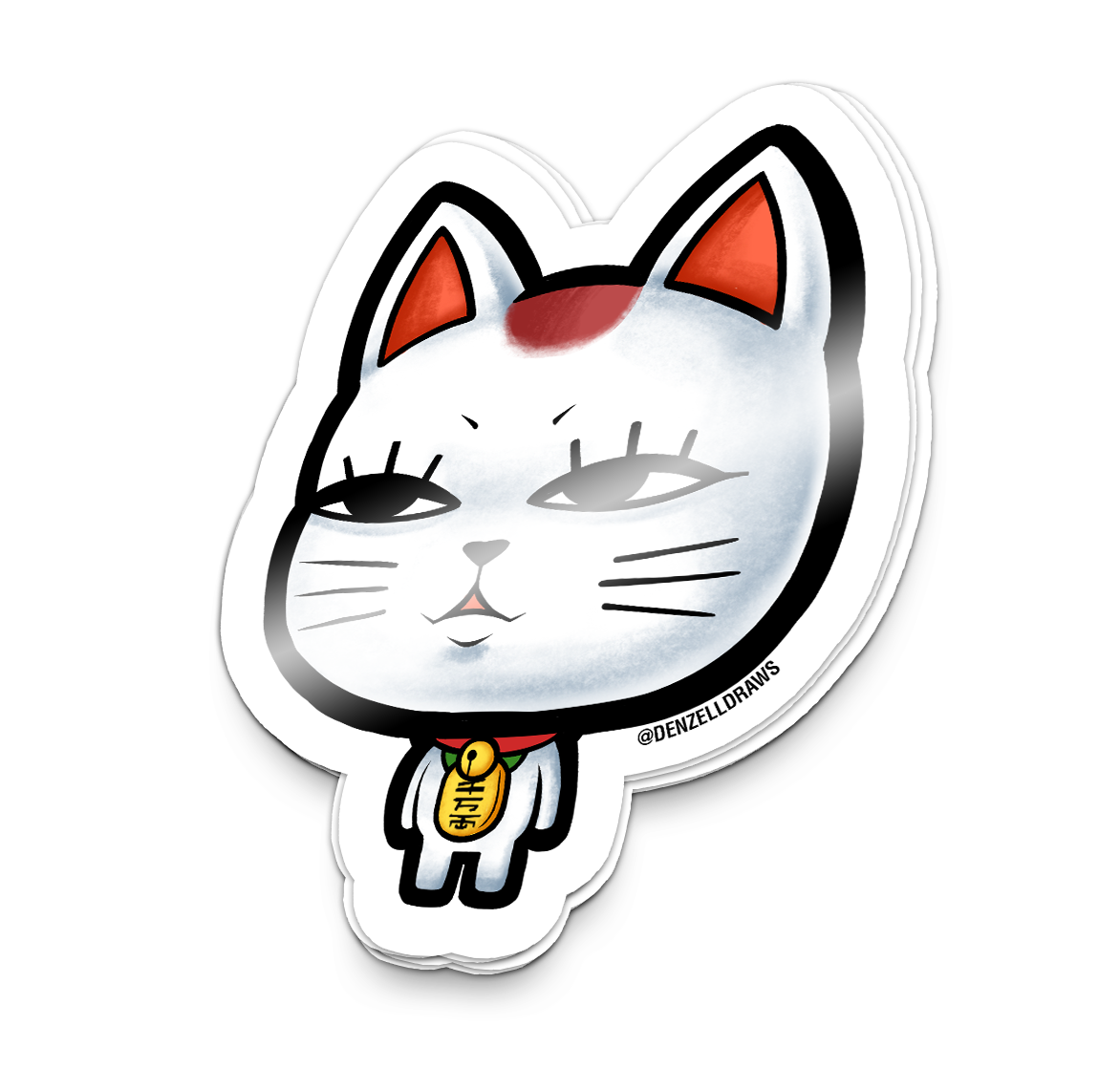 Possessed Cat - Sticker