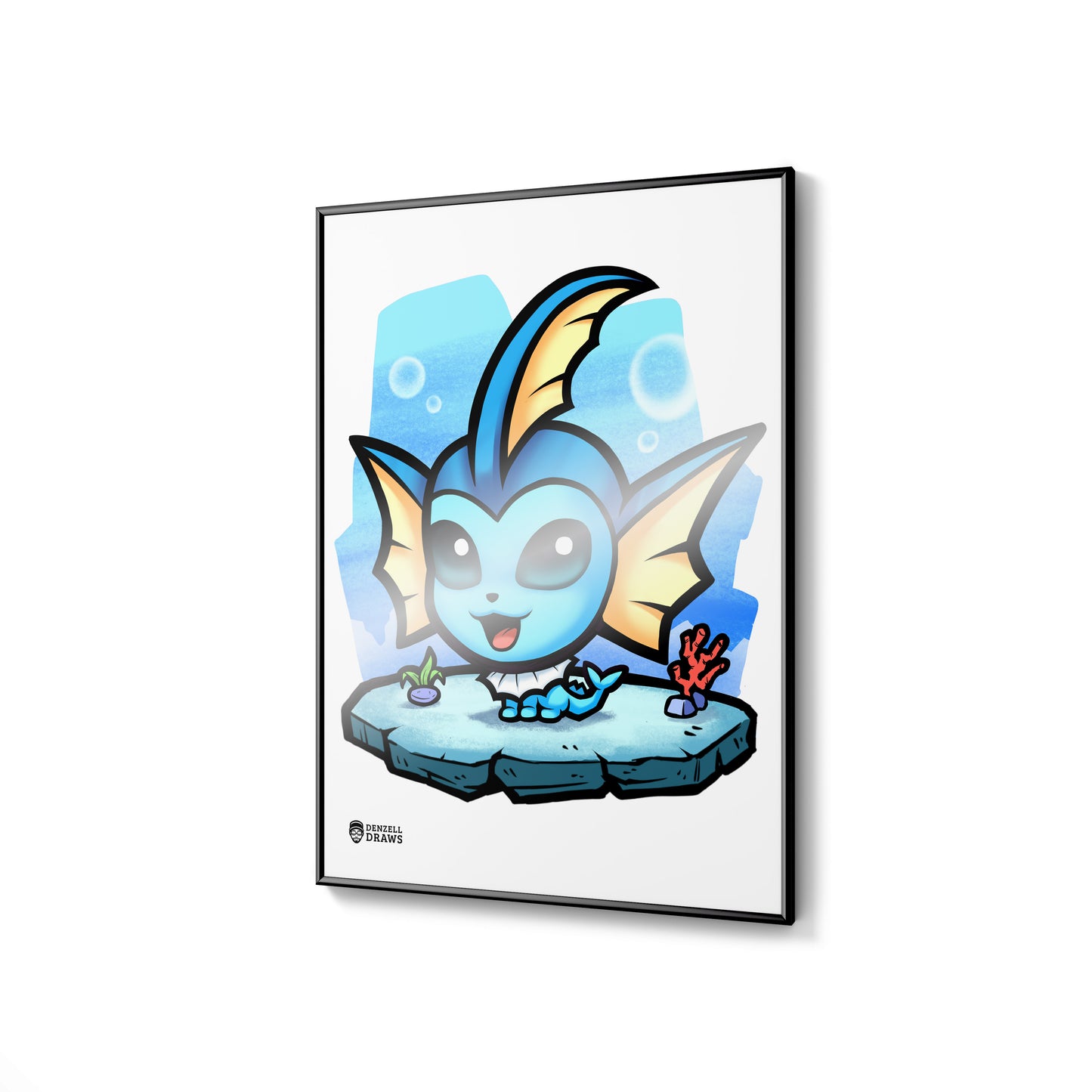 Water Fox - Art Print