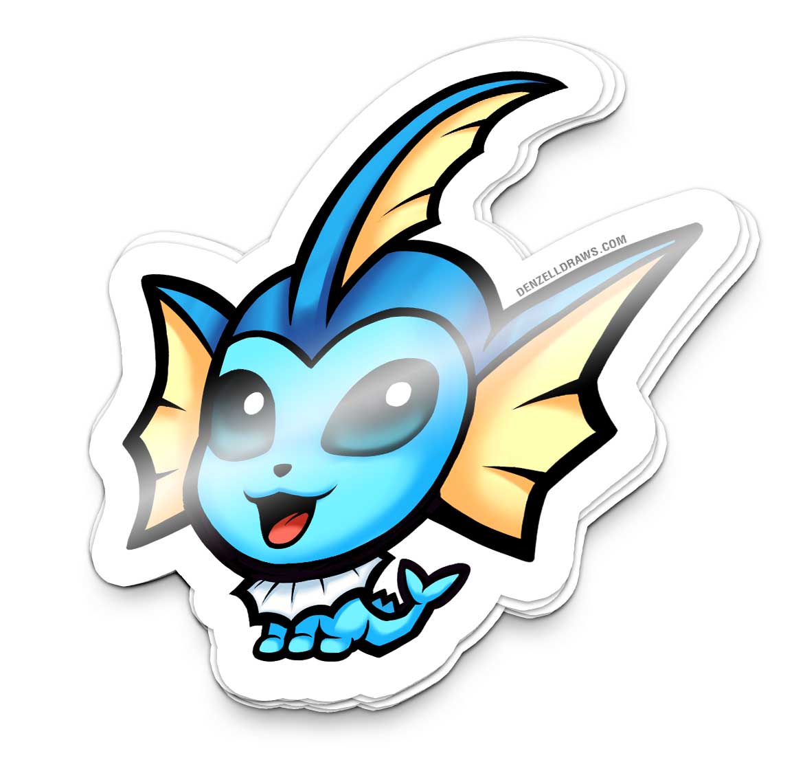 Water Fox - Sticker