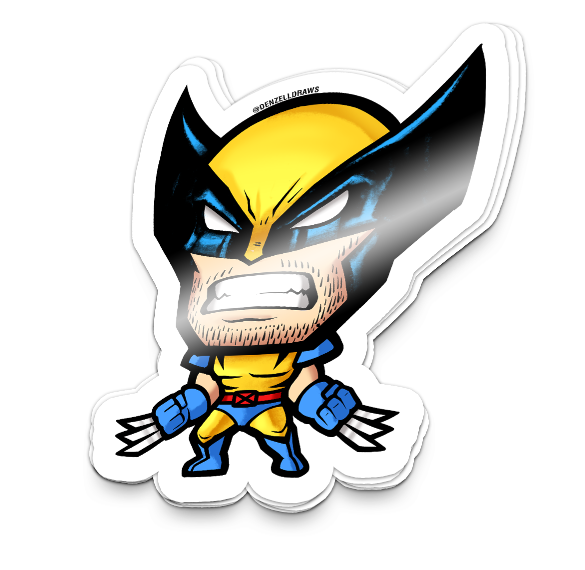 Feral Hero - Sticker