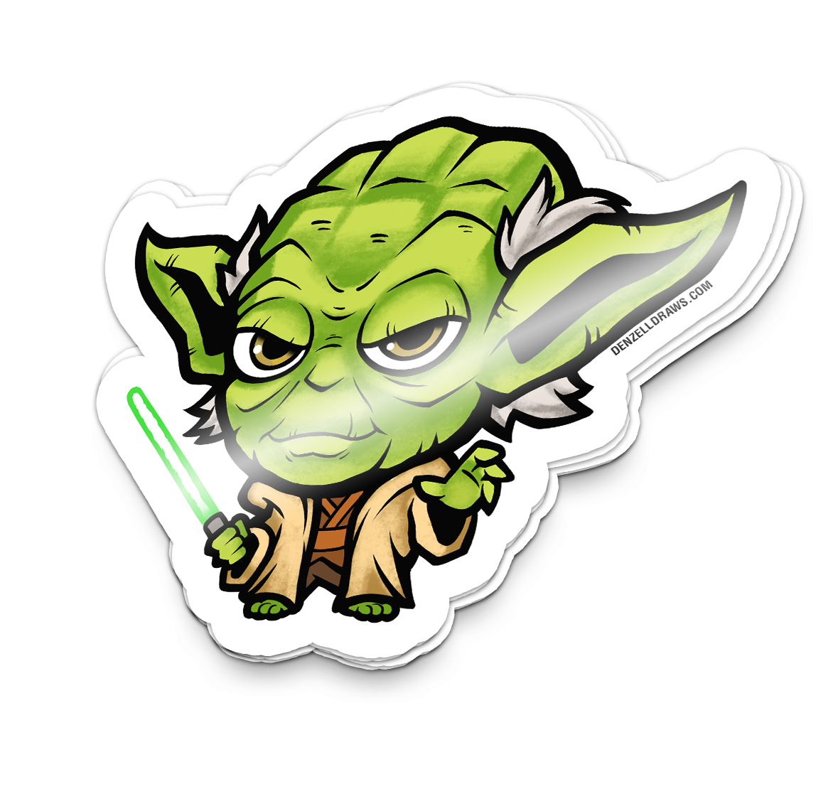 Elder Saber Alien - Sticker