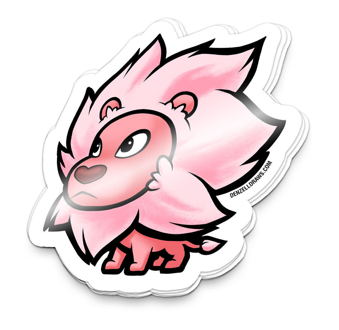 Crystal Feline - Sticker
