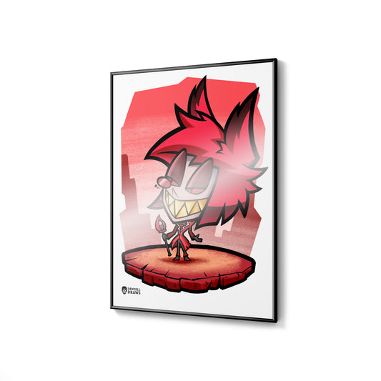 Radio Demon - Art Print