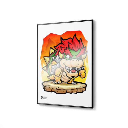 Giant Turtle Boss - Art Print