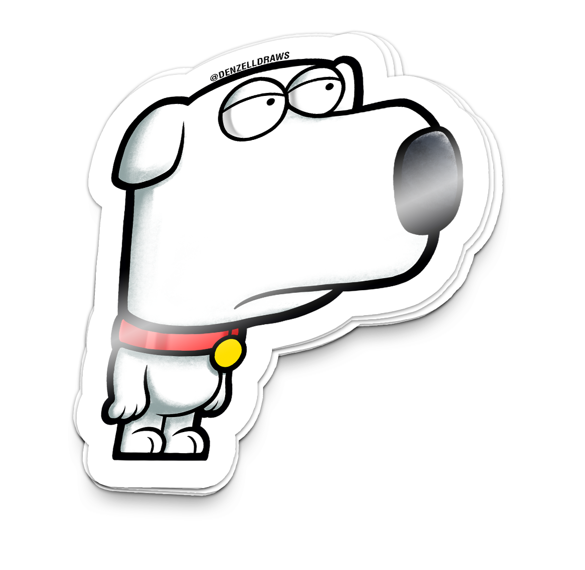 Household Dog - Sticker