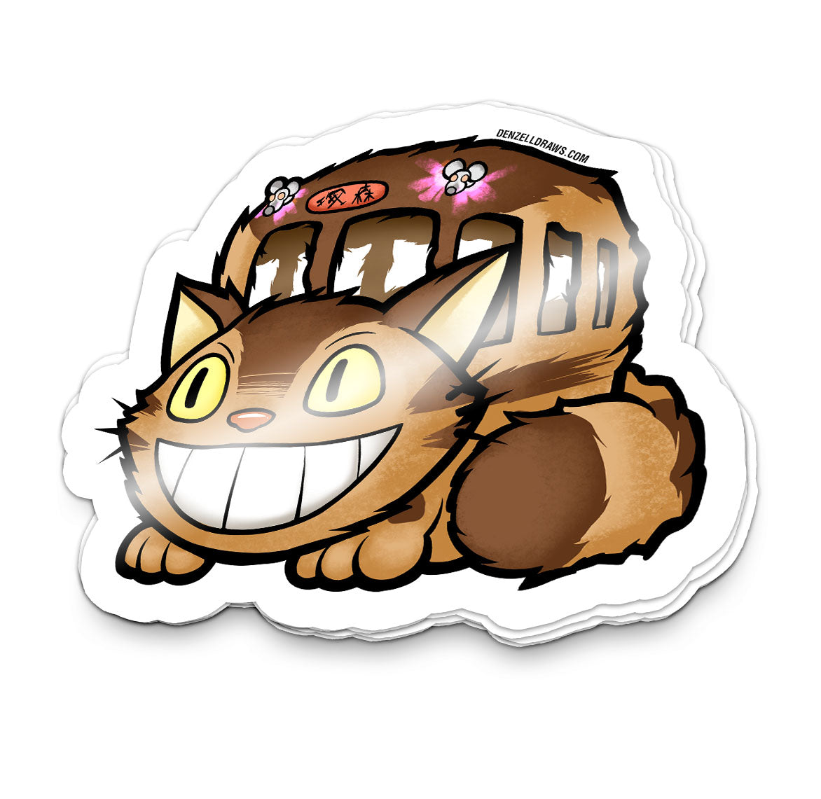 Kitty Cab - Sticker